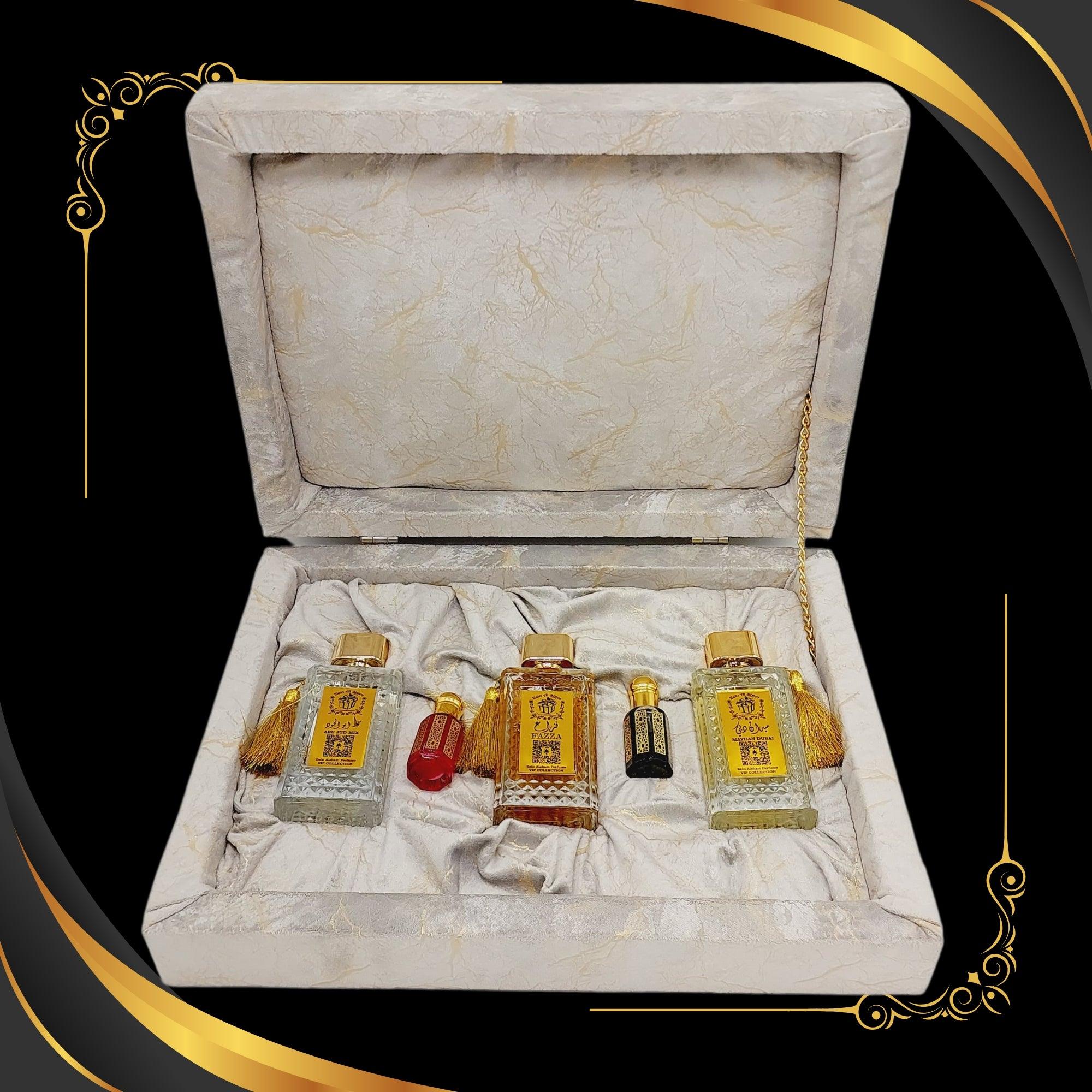 Set box of VIP Perfumes and Tola - Zein Al Sham
