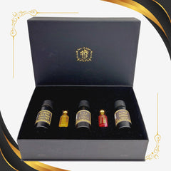 Set box of Perfumes and Tola -3 bottle 60ml and 2 tola 12 g - Zein Al Sham