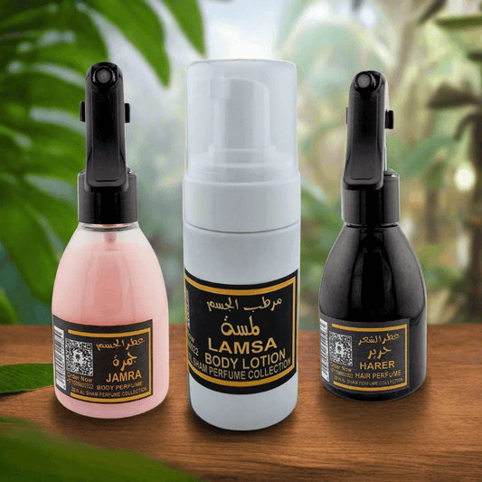 hair Perfume + Body Lotion + Body Perfume - Zein Al Sham
